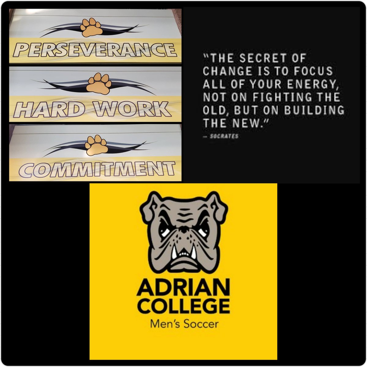 adrian_msoccer's tweet photo. GAMENIGHT AT THE DOCK! AC vs Spring Arbor 7pm! LETS GOOOOO DAWGS! #ACMS22🖤💛⚽️🐾 #FOCUSED https://t.co/hOpkmYGO3L