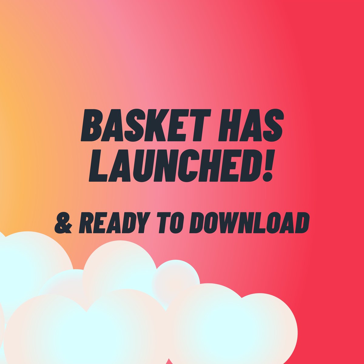 wntd_app's tweet photo. 🔥 BASKET HAS LANDED 🔥 in your App Stores!
To every online shopper, creator &amp; organiser - WELCOME, to your new stress free shopping experience.
...
#applaunch #launchday #shoppinghacks #organisedlife #pricedrops #sales #shoppingservice #shoppingapp #shopbetter https://t.co/nPZMu91SC0