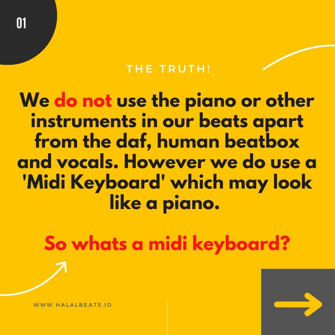 HalalBeats's tweet photo. 🟡 Does Halal Beats use the piano ? See post to find out more!

#HalalBeats
#Piano 
#Instruments
#vocalsonly
#vocals
#beats https://t.co/2ut0x4Ytos