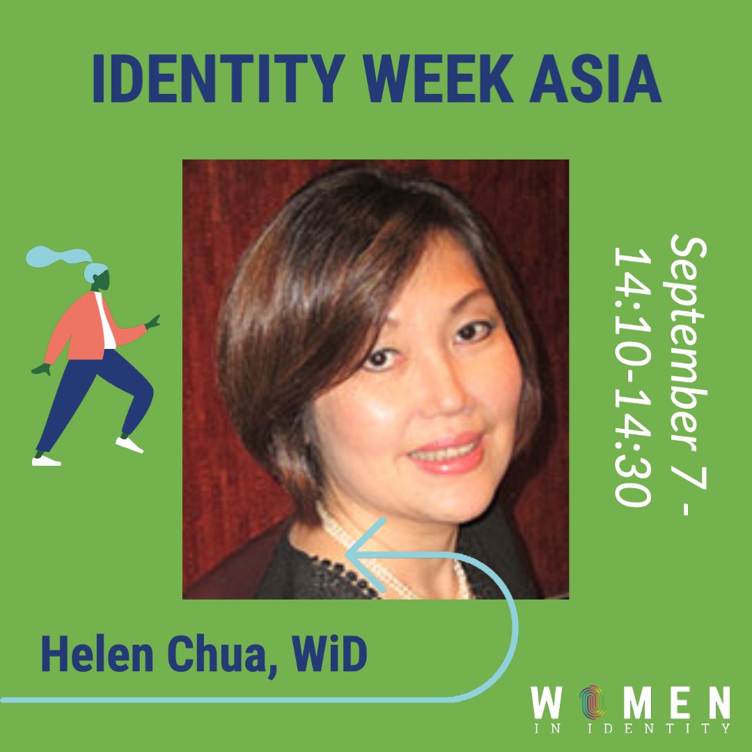 WomeninID's tweet photo. WiD Ambassador Helen Chua is speaking at Identity Week Asia this Wednesday! If you're attending, make sure to join Helen's session to hear all about #WomenInID and our #IDCodeOfConduct 🙌

#DiversityByDesign #ForAllByAll #IDWAsia #IDW2022 #identityweek https://t.co/LgxjheftL7
