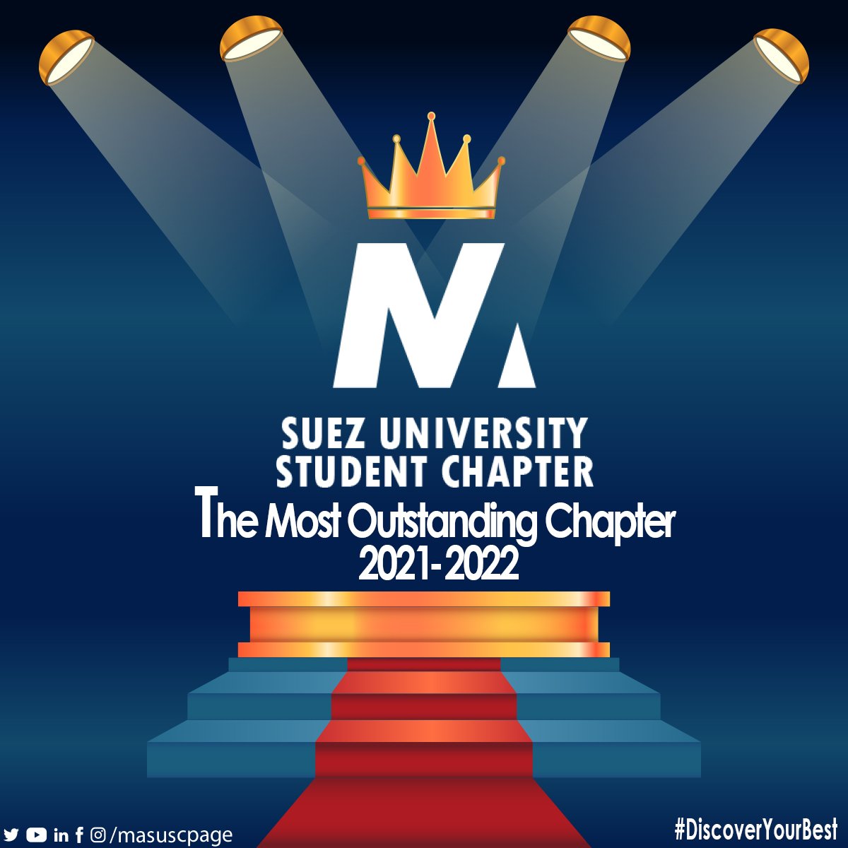 masuscpage's tweet photo. AT THE END OF THE BUMPY ROAD THERE IS SUCESS! ✨
Now we want to announce good news to our family
MA SU SC is outstanding chapter all over the world in 2021-2022🥳
We wish more experiences and successes will come to us crawling..🤍
#DiscoverYourBest 
#The_Most_Outstanding_Chapter https://t.co/xuP7uSKiOf