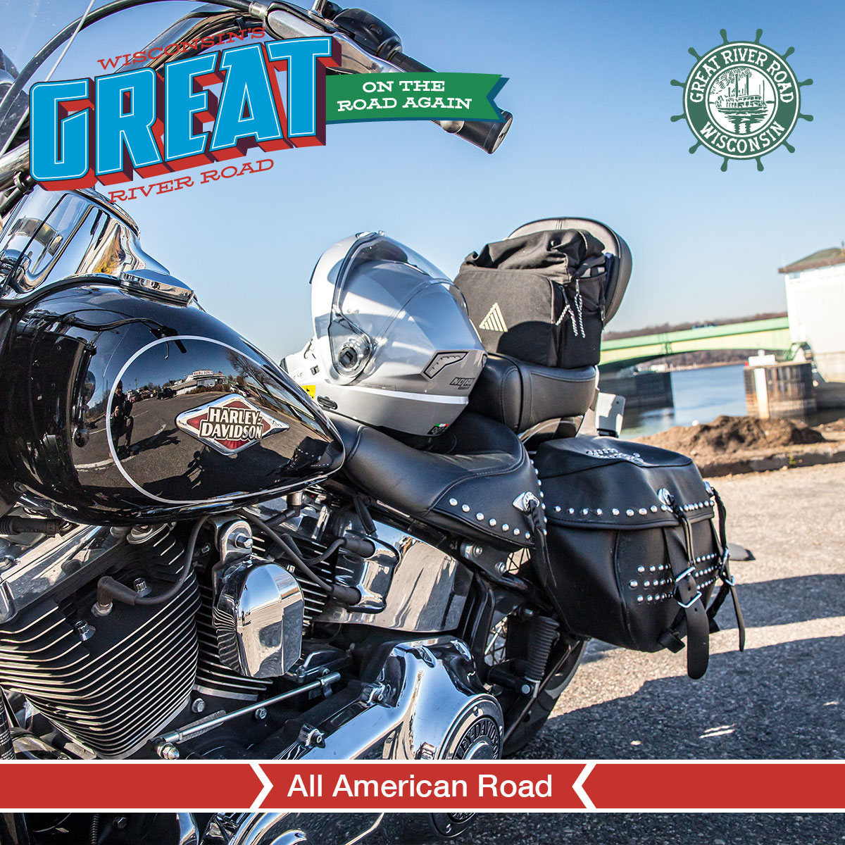 Ride alongside the mighty #MississippiRiver! 

The #GreatRiverRoad is a great byway for a #motorcycle ride, with beautiful views of the #landscapes, the river, and #Wildlife! 

Learn more ow.ly/KtVq50IUwV8!

#wigreatriverroad #roadtrip #ontheroadagain <a href="/TravelWisconsin/">TravelWisconsin</a>