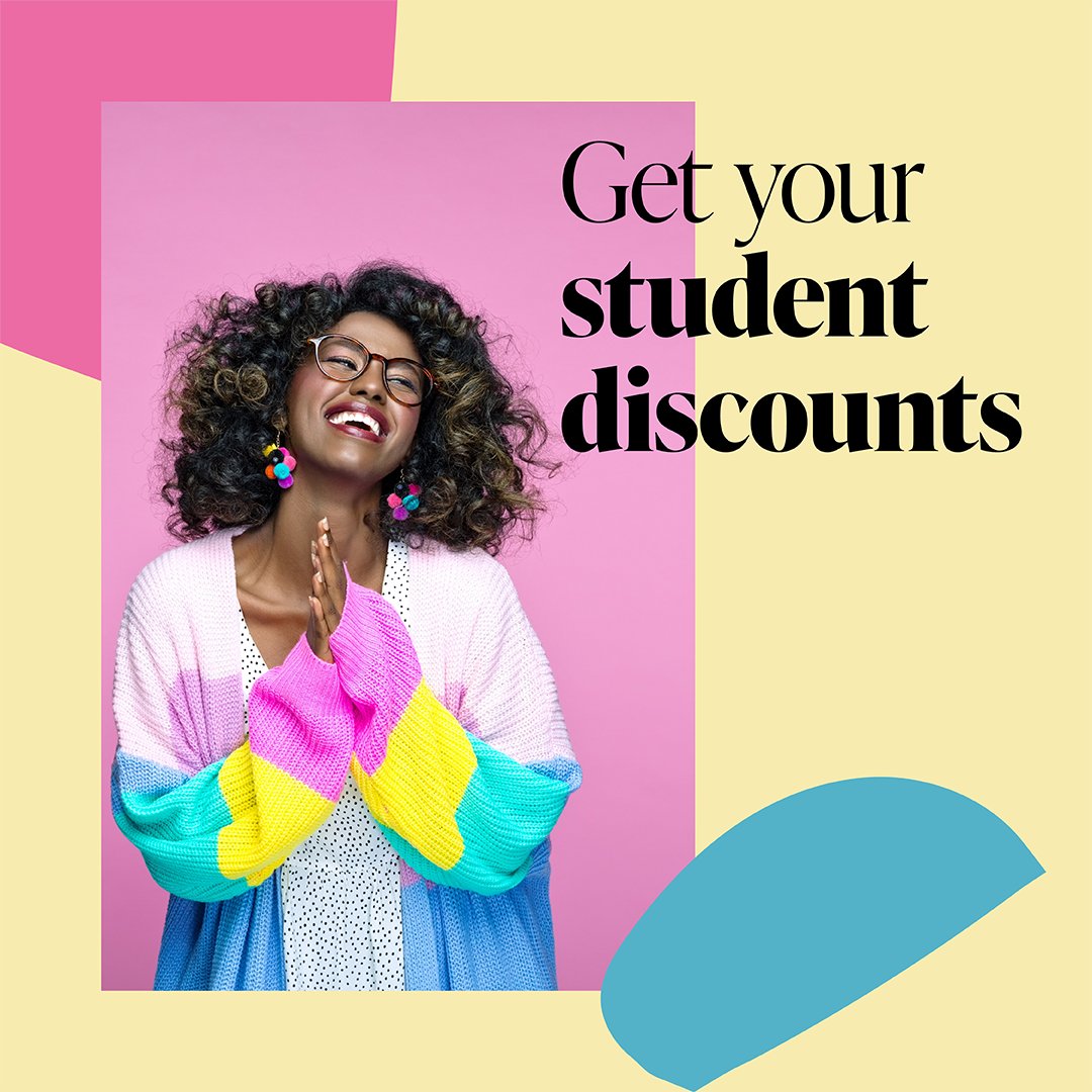 📢📢Student Offers! 📢📢 There are lots of great student offers around the centre at the moment. including 💸 Paperchase - 15% off for students & teachers *Valid September only 💸 New Look - 20% off 💸 Quiz - 15% off