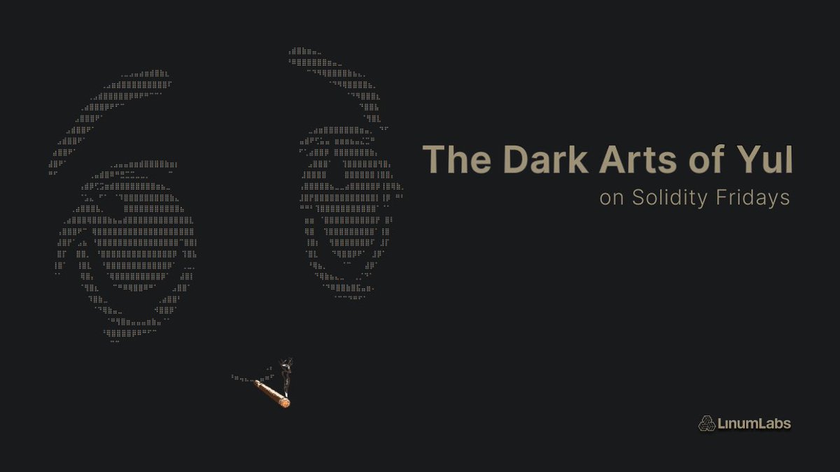 SolidityFridays's tweet photo. @optimizoor is here to delve into the murky depths of code with us on Friday! Devs assemble! https://t.co/vhcjDVaqX7