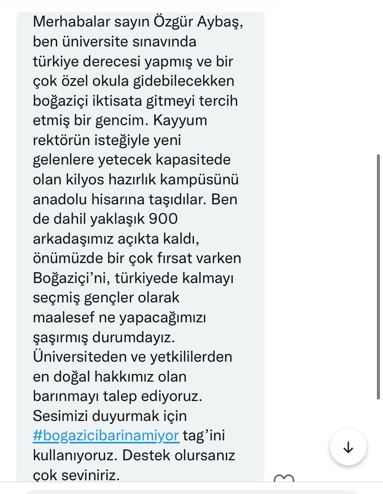 #bogazicibarinamiyor Herkesi desteğe ve bu taga sahip çıkmaya davet ediyorum.Ülkemizin geleceği olan gençlere sahip çıkma zamanı