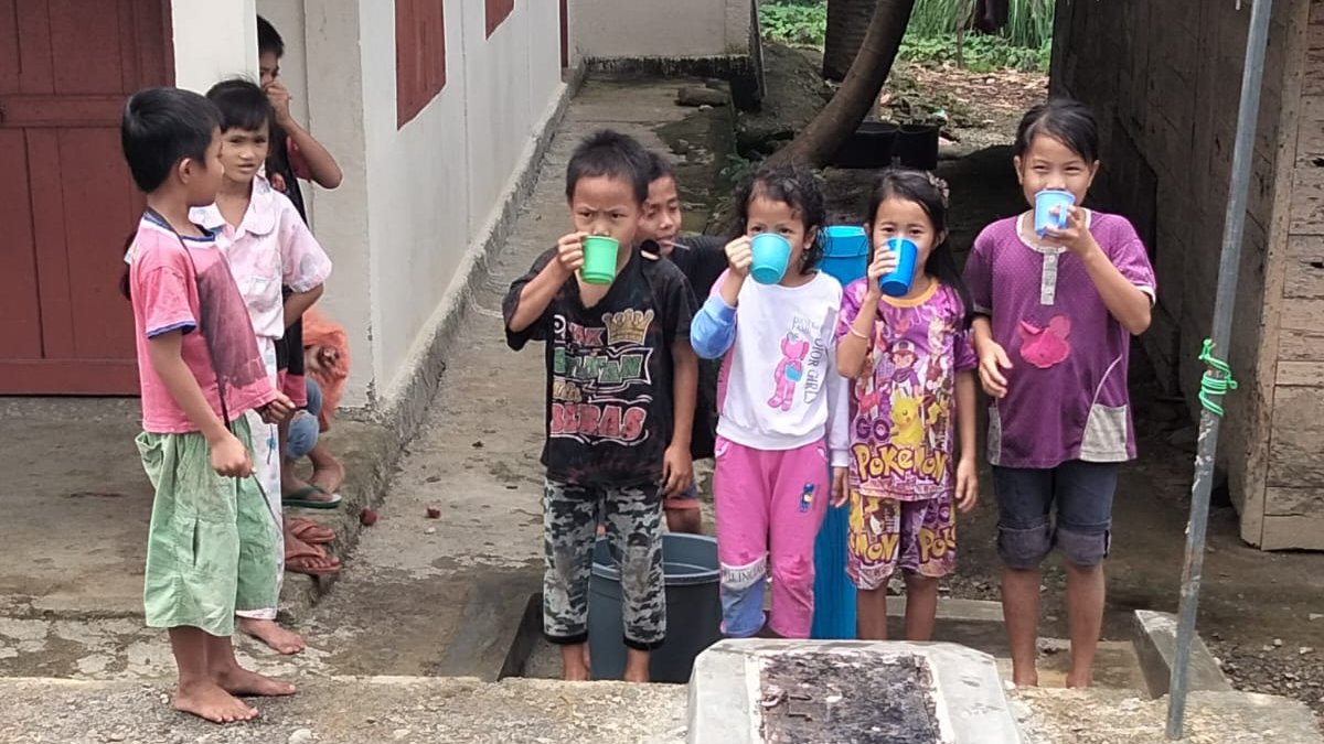 way_mitra's tweet photo. Finally, more than 500 residents in Talio Community, Nias Island,Indonesia have access to safe water. This program supported by @PDJF_dk &@water_mission /@waha_mitra #waterbuilds #hope https://t.co/FsA3bhz8lp