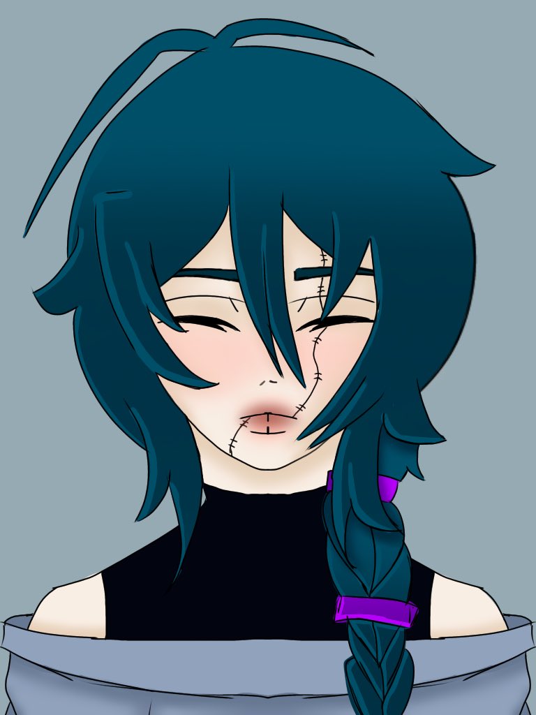Lucien_bish's tweet photo. There we go. The official art of my boy Wither. I'm still debating about the bunny ears and how to make them look right with his hair. But enjoy! 
#VTubers #officaldesign #vtubermodel #digitalart https://t.co/mNd2wrNGCd