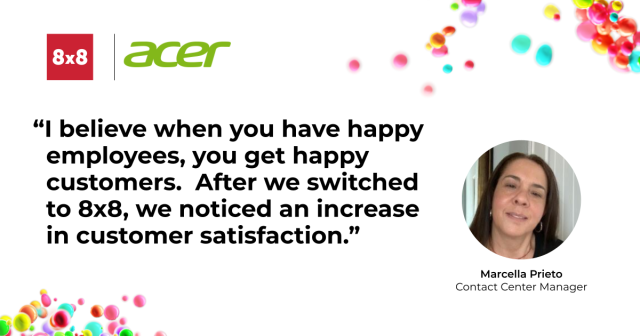 turn3john's tweet photo. Acer's #hybridworkforce serves customers across the globe from multiple #contactcenter locations. With @8x8 #ContactCenter &amp; 8x8 Intelligent IVR, @Acer has greater visibility into the #CX &amp; can provide self-service &amp; personalized experience options. #EX https://t.co/Gv1ZTb5iUt https://t.co/3qd0gkFxHW