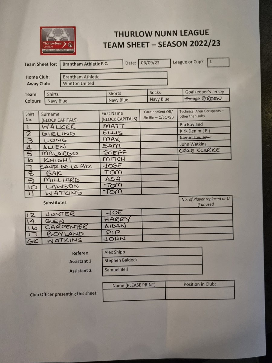 Brantham Athletic FC tweet media