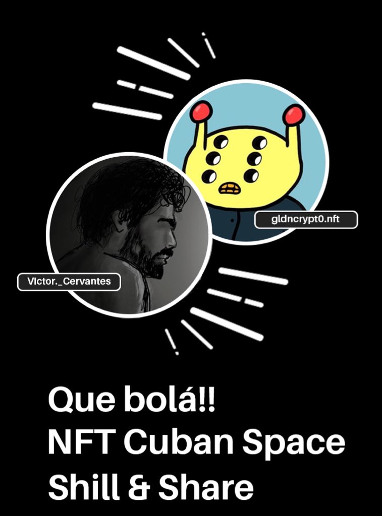 We are Back!!!!! Tomorrow the Cuban NfT community will be together again with <a href="/MLBinWA/">MatthewLB.TGN</a> as our special guest. 

Come to share, shill and talk about your art. Collectors &amp; artist together with the Cuban Artist’s community!! LFG 👁

Link to space in the next Tweet 🧵