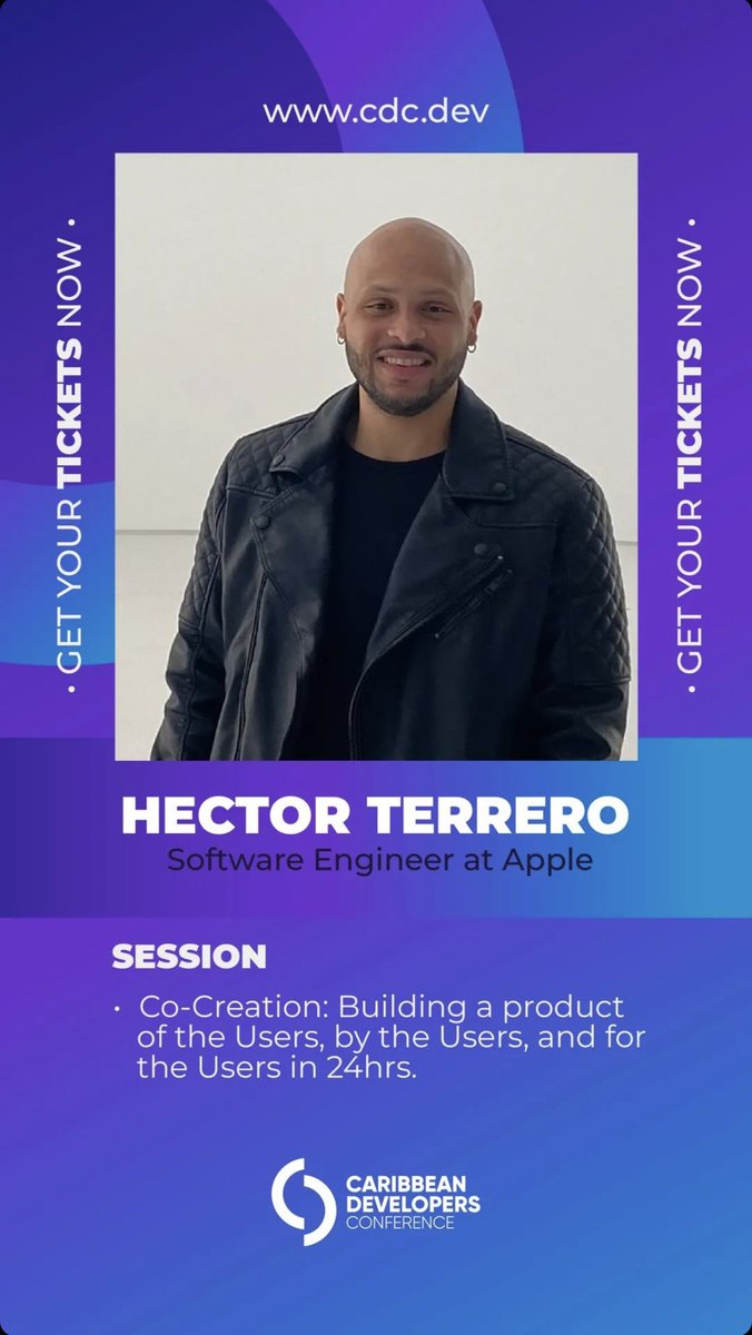 MonedaApp's tweet photo. Come join some of our founders of Moneda @caribbeandevcon and learn more about ‘Co-Creation: Building a product of the Users, by the Users, and for the Users in 24hrs’
#CDC2022 #DominicansEnTech #Tech #Fintech #UX #Product #Founders #techconference #developer https://t.co/QNrVrg8FOD