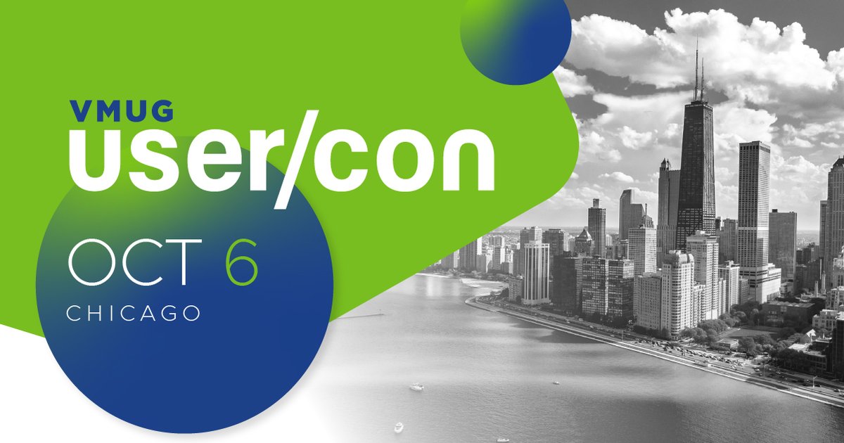 stratodesk's tweet photo. Register for the @MyVMUG #ChicagoVMUG UserCon (Thurs., Oct. 6). Join us &amp; experts like you as we dive into the latest in @VMware technology with hands-on learning &amp; technical deep dives, career advancing sessions &amp; more! RSVP https://t.co/1a1f2BgckB

#VDI #VMUG #ThinClient #EUC https://t.co/vOZIrisgzg