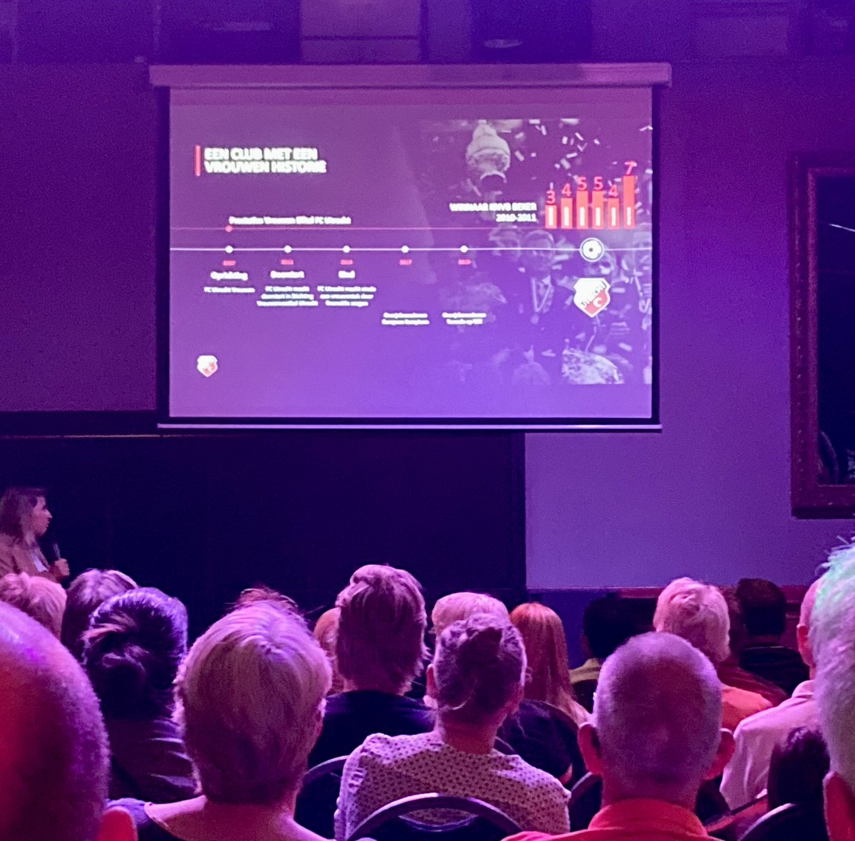 Rinda den Besten (@rindadb) on Twitter photo Vandaag een moment waar velen (ik ook!) naar hebben uitgekeken: de presentatie van de nieuwe plannen voor Vrouwenvoetbal terug bij <a href="/fcutrecht/">FC Utrecht</a>!! 🎉💪🏽⚽️🏆 <a href="/Galgenwaard030/">Stadion Galgenwaard</a> Vandaag een moment waar velen (ik ook!) naar hebben uitgekeken: de presentatie van de nieuwe plannen voor Vrouwenvoetbal terug bij <a href="/fcutrecht/">FC Utrecht</a>!! 🎉💪🏽⚽️🏆 <a href="/Galgenwaard030/">Stadion Galgenwaard</a>
