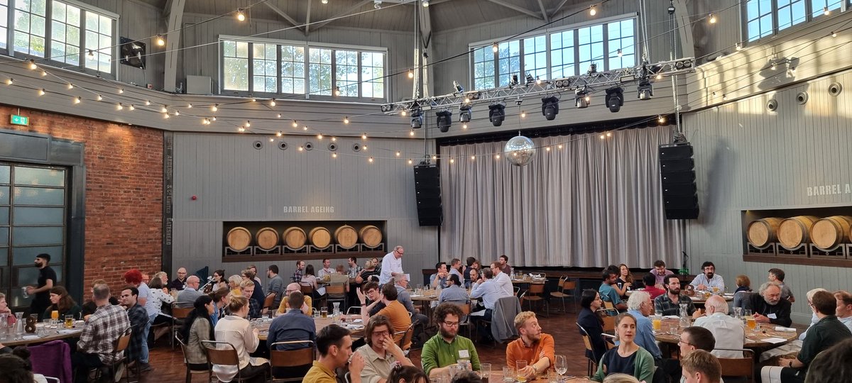BSG_Geomorph's tweet photo. A cracking second day at #BSG22 being capped off with the conference dinner at @wylambrewery https://t.co/1UfYK964uE