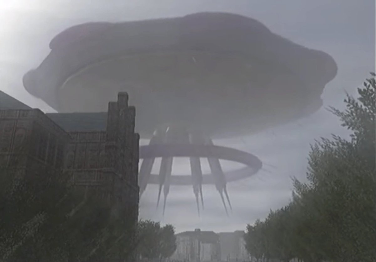 EDFWarReport's tweet photo. Breaking News: we’re seeing a mothership!
An alien mothership over London!! We never thought we’d see another, it’s huge! How does it stay in the air!? #EDF https://t.co/0oHKE0M7ez