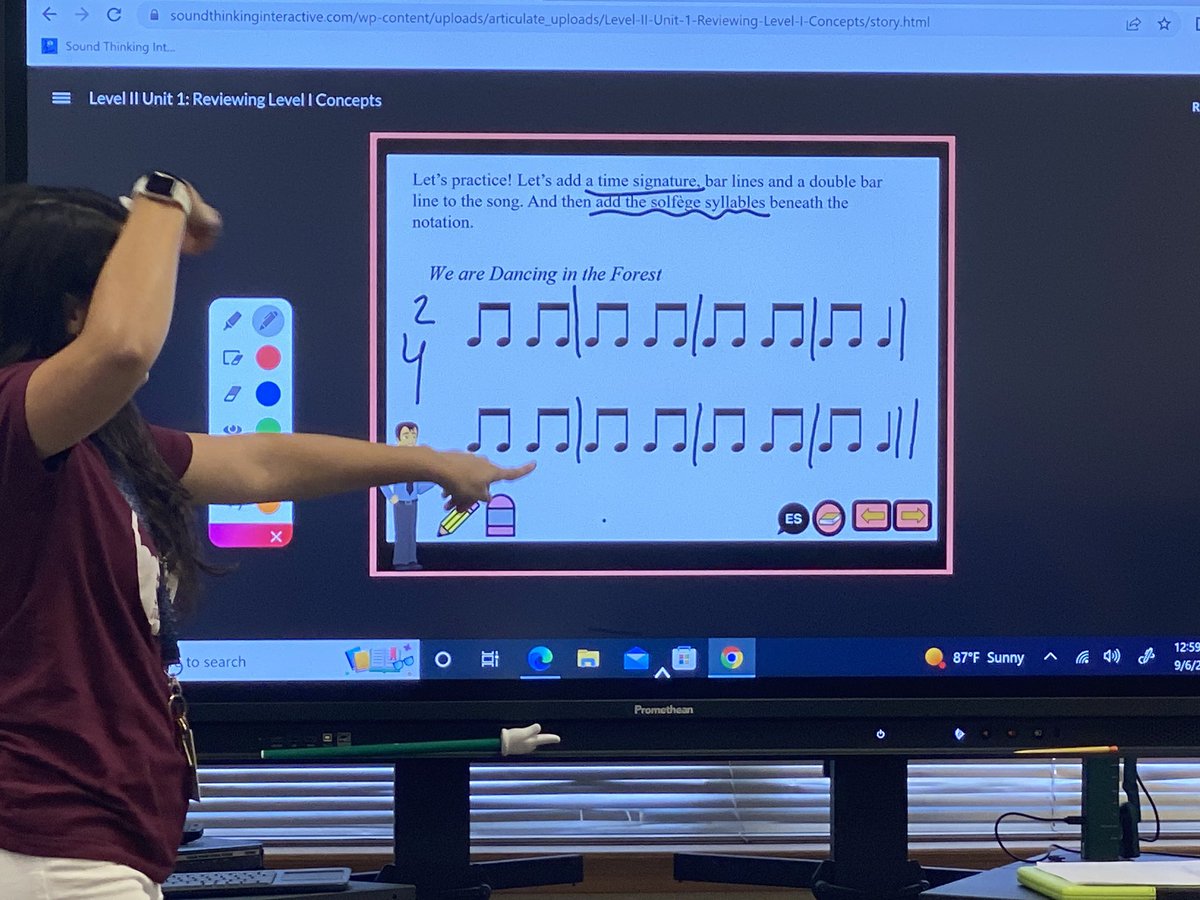 SoundthinkingL's tweet image. We visited creedmoor elem. today to see all the exciting music literacy development happening in @DVISDFineArts. It was amazing to watch your master teacher at work.