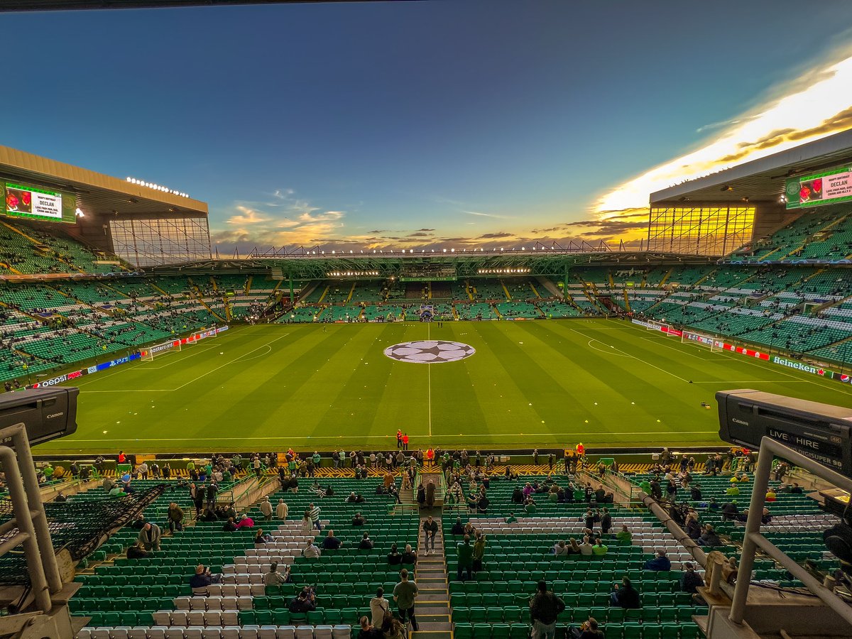 iamscottstweets's tweet photo. The stage is set 🏟🤩
 #CelticRealMadrid #ChampionsLeague https://t.co/9nEpYCd1PY