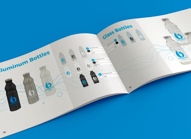 DesignityCom's tweet image. Boomerang Water needed a way to streamline a bottle customization process for partnering #brands.

We first crafted a Custom Bottle #Brochure to explain the process, and then began producing these fantastic #bottledesigns! 😮 bit.ly/3AQ78GJ