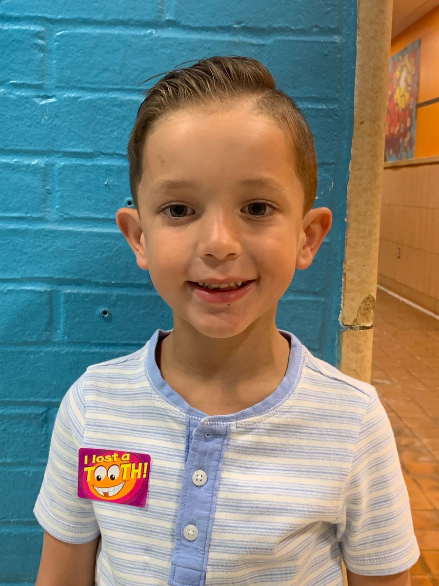 Talk about a hat trick! 1st lost tooth and new member of this year’s Hampton Lost Tooth Club, on the 1st day of the school year, and from a 1st grader! Way to start 2022/23! 🪥🦷😁<a href="/MrsFreyMineola/">Lisa Frey</a> <a href="/Hampton_Street/">Hampton Street</a> <a href="/MLoCascio13/">Mary LoCascio</a>