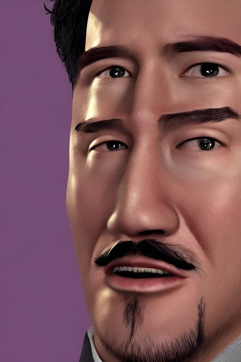 mentalevogaming's tweet photo. One of my favorite AI Generated images ever and its of @markiplier https://t.co/3V3TRaoQhv