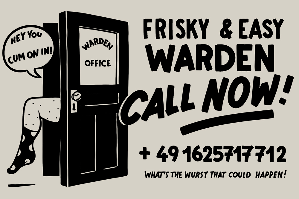 ... call now for a good time...