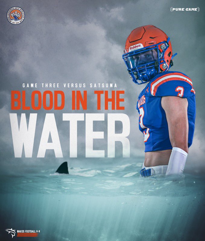 OrangeBeachFB's tweet photo. New week. Same goal. #MakoNation #BloodintheWater @MakoAthletics @OrangeBeachFB https://t.co/RLtcWcH0dS