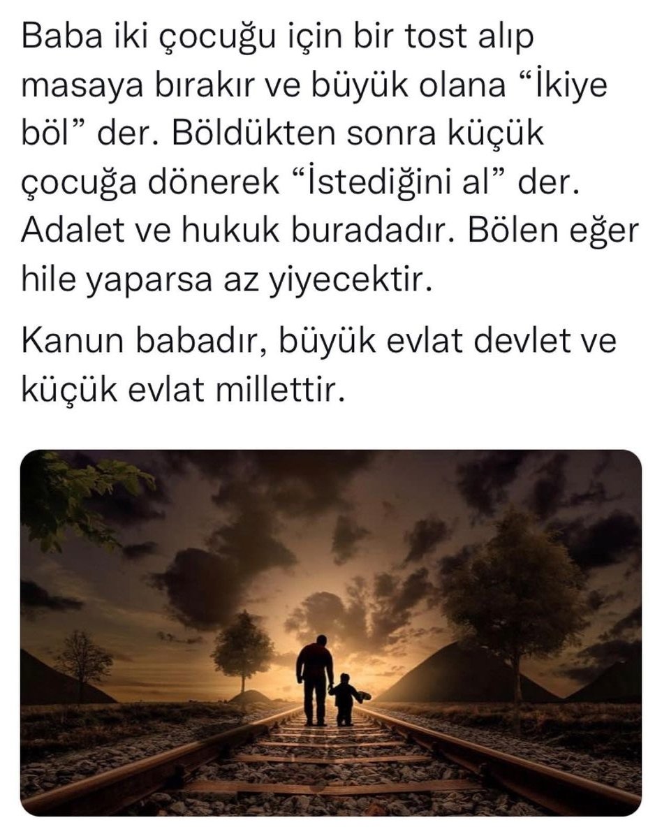 Daha güzel anlatılamazdı... 
#Adalet