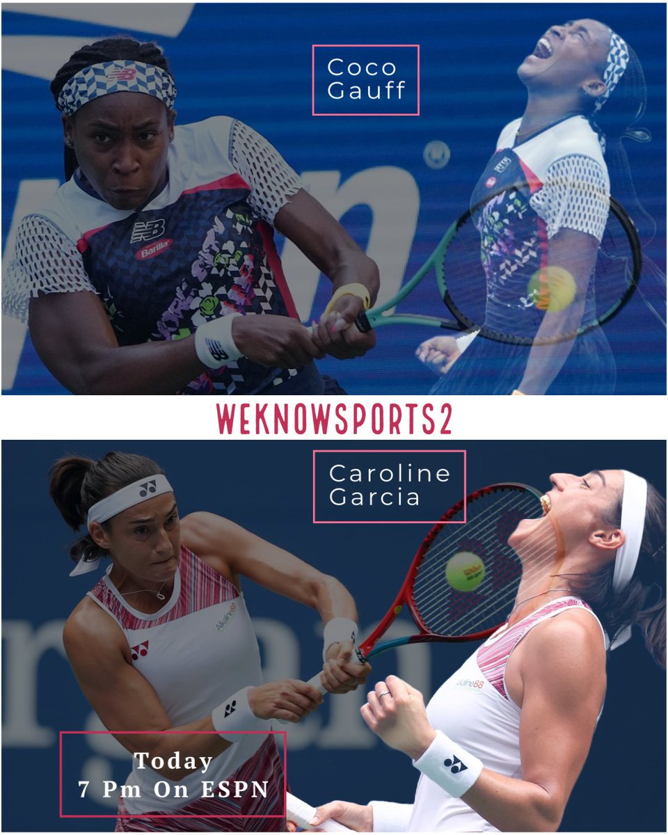 weknowsportss2's tweet photo. Let’s Go Coco! #ESPN #tennis  #usopen  #cocogauff  #weknowsports2 #onemansportscast https://t.co/EG9eahNjnM