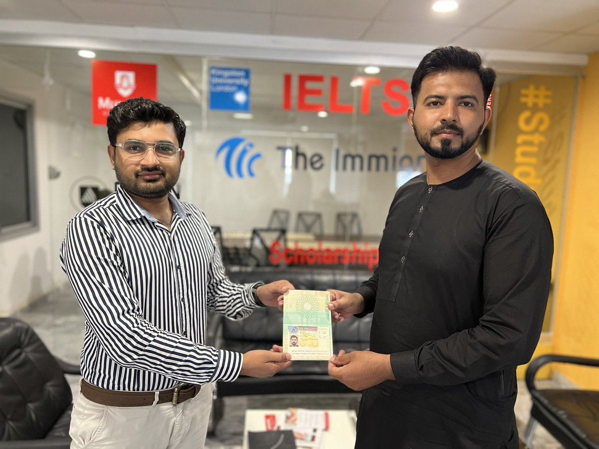 edex_group's tweet photo. 𝗨𝗞 𝗦𝘁𝘂𝗱𝗲𝗻𝘁 𝗩𝗶𝘀𝗮 Granted without interview 🇬🇧 🥳

Congratulations to Mr. 𝗗𝗮𝗻𝗶𝗮𝗹 🥳 from Chakwal on your student visa grant for UK! 🎉

🏫 Stirling
🎓 𝗠𝘀𝗰 𝗗𝗶𝗴𝗶𝘁𝗮𝗹 𝗠𝗲𝗱𝗶𝗮
👨‍🎓 Scholarship £4000

Contact us for Expert Advice: 👇
0332 5905006 https://t.co/3ZhwtZ5ss1