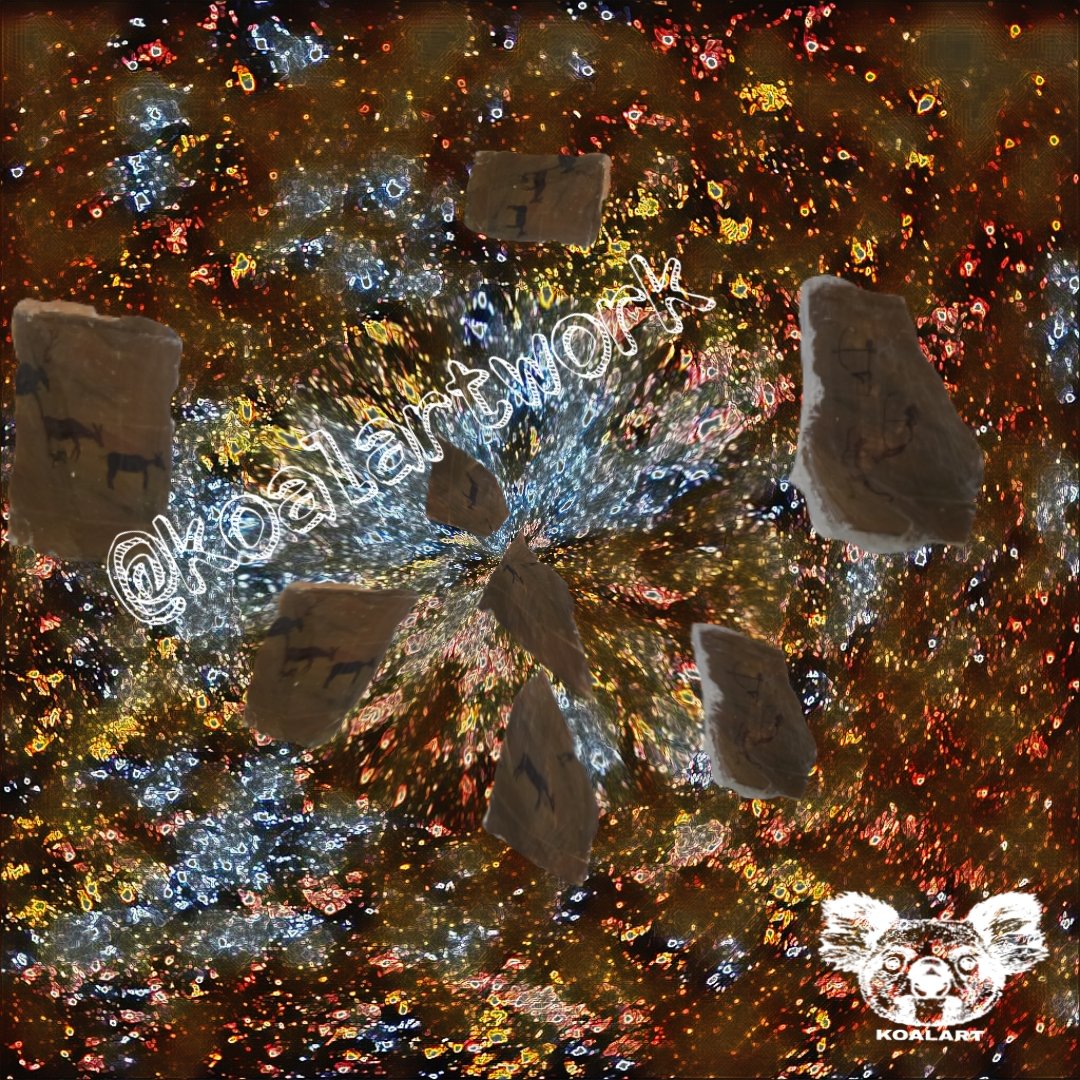 Koalartwork's tweet photo. prehistory and future, remnants of time #nftart #toclaners #urbanfarming #nft #PortfolioDay #eth #nfts #ultrarare #Blockchainart #KnownOrigin #cryptoart https://t.co/kyzZaO9YnB