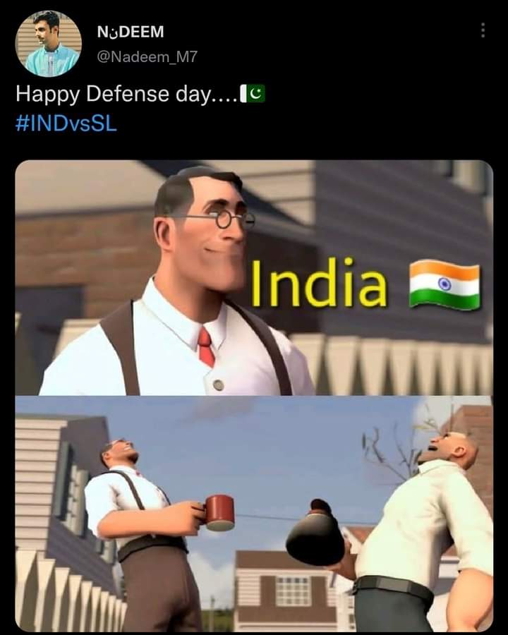 iamJake_Hook4u's tweet photo. تاریخ میں ہمیشہ 6 ستمبر کو انڈیا کو منہ کی ہی کھانی پڑی۔
#Tea_is_Fantastic
#Defence_Day
#INDvsSL https://t.co/paD2VyevSO