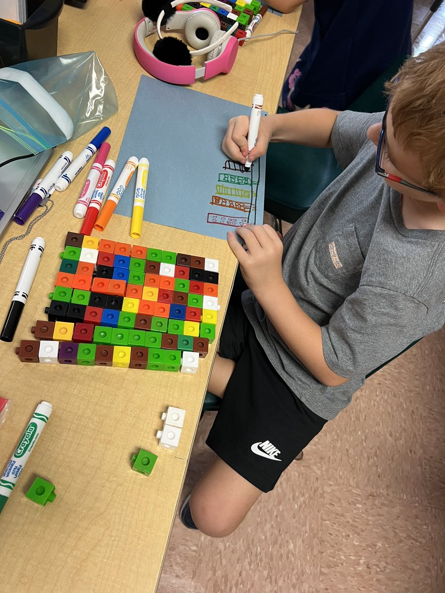 VMEfirstgrade's tweet photo. We loved designing our Place Value City @VMEPatriots https://t.co/xDI52Fkk9H