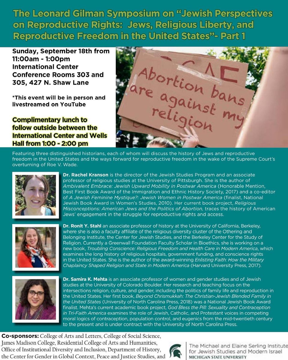 MSU Jewish Studies tweet media