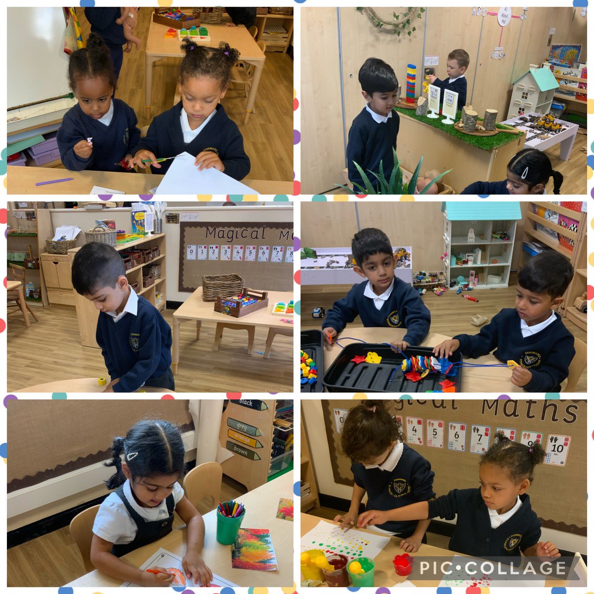 StPaulsBolton's tweet photo. Nursery have had a fabulous first day back. We have met lots of new friends.#firstdayofnursery #eyfs https://t.co/ogqXxCojnT