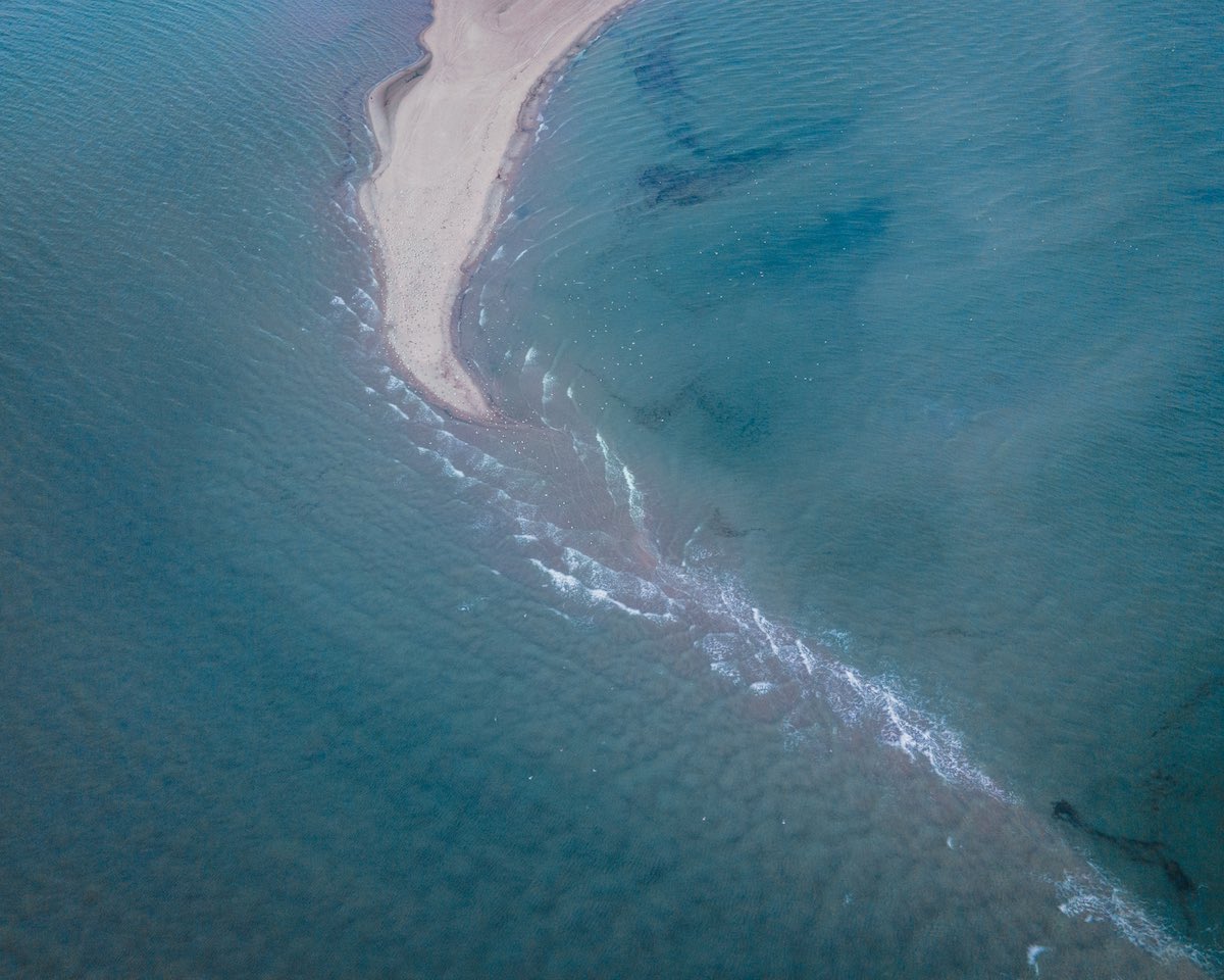 ❤️ for the west coast of Denmark #visitdenmark #dji #dronephotography