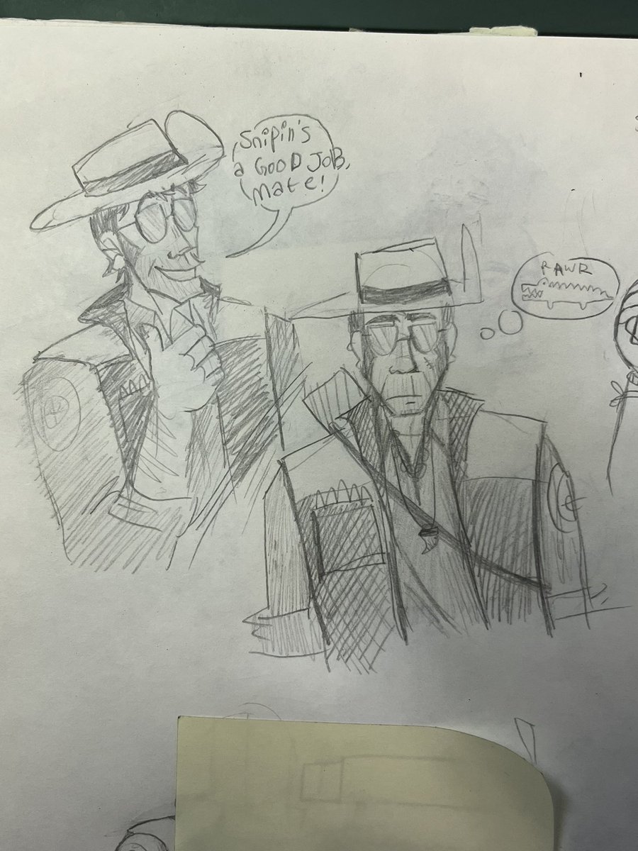 maidzedaph's tweet image. my bestest friend ever 
#tf2 #tf2sniper