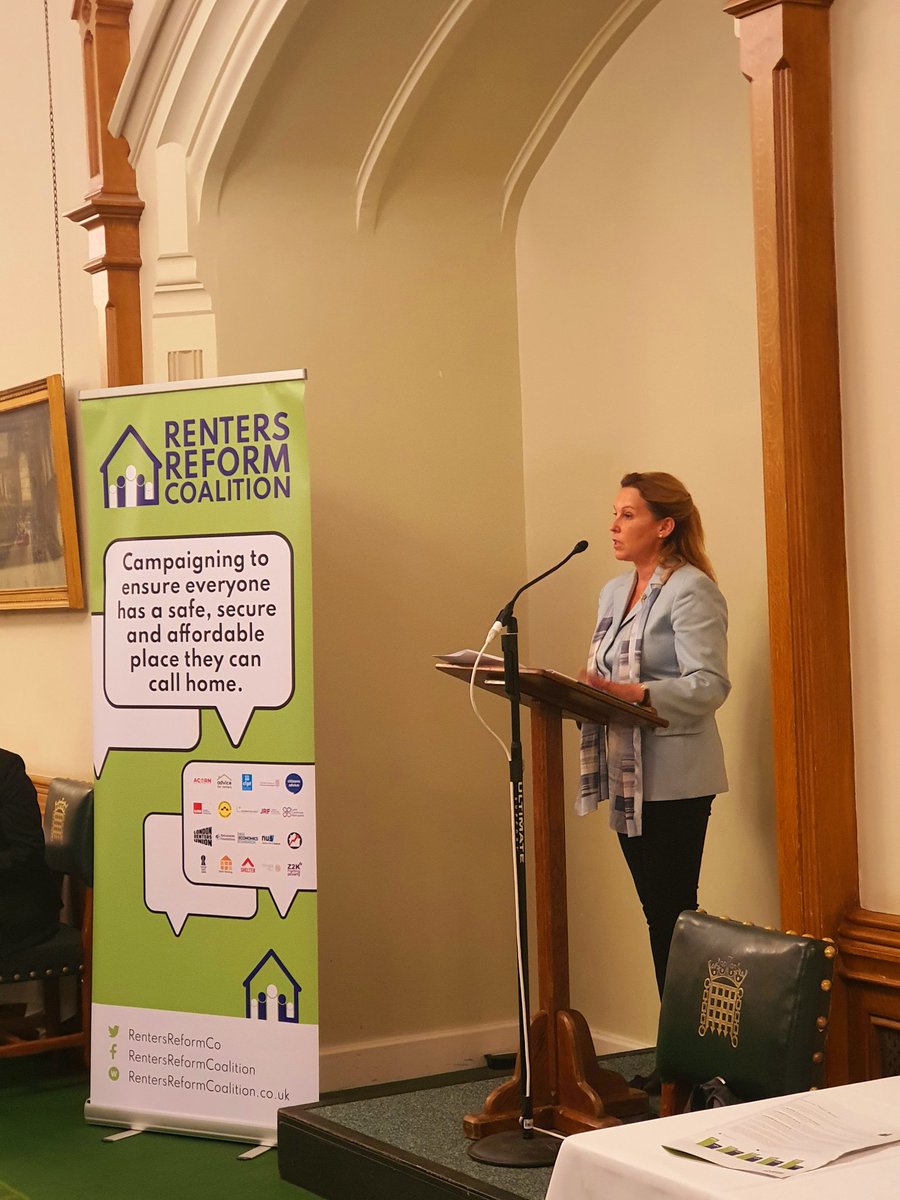 NationwideFdtn's tweet photo. "Thank you for everything you do to stand up for renters and renters' reform in this #CostofLivingCrisis" Great to hear @NatalieElphicke renew calls for better rights for renters at @RentersReformCo event in Parliament tonight https://t.co/ZEBZ1aI1QA