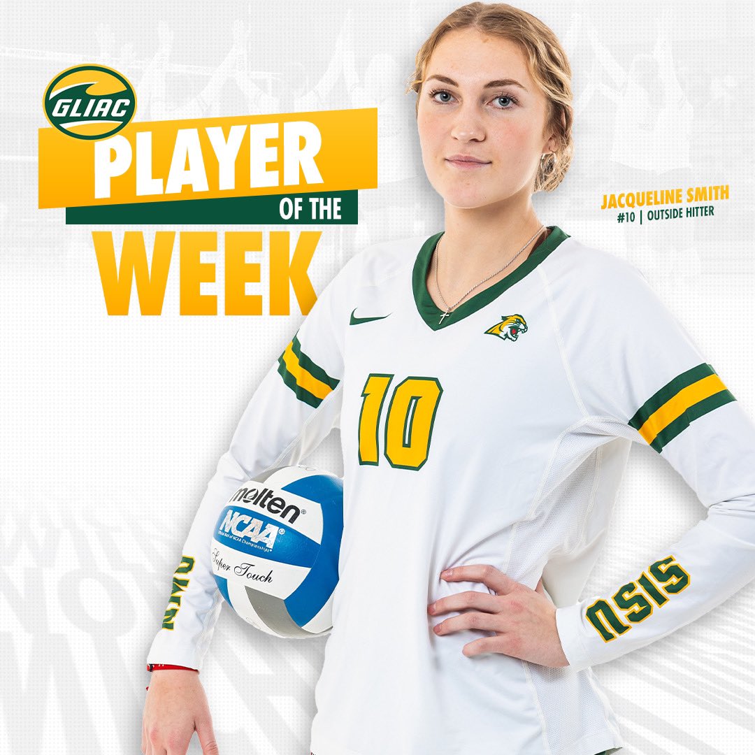 NMU_Wildcats's tweet image. After a successful tournament in Kentucky, Jacqueline Smith was honored with GLIAC Offensive Player of the Week! Congratulations Wildcat! 

#ShareNMU #NMUwildcats