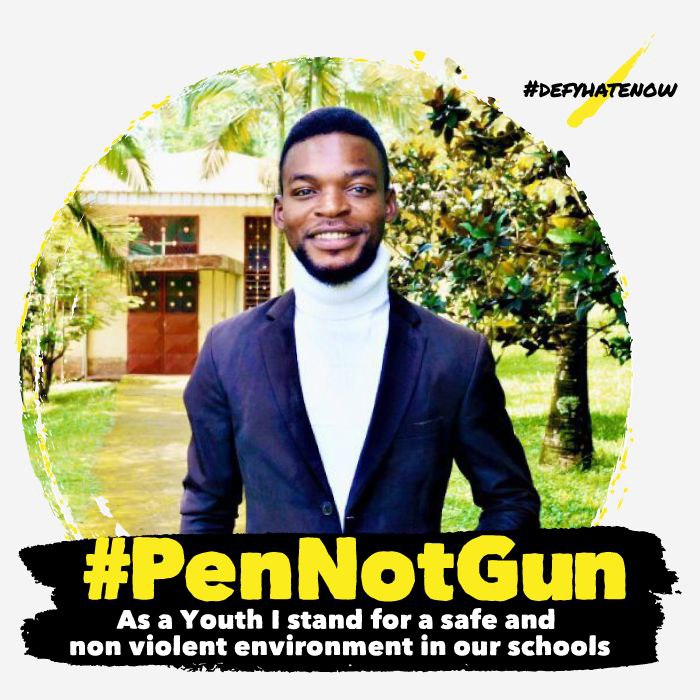 Let's together say no to violence. Protect our children's future by letting them go to school. 

#defyhatenow 
#Factchecking
#AFFCameroon
#ThinkB4UClick 
#DataJournalism
#HateFreeCameroon
#UnCamerounSansHaine #ConsolidationDeLaPaix