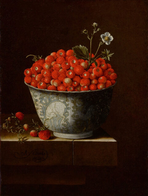 ColeccionMMoret's tweet photo. @RiusAlbert El cuenco que se observa en esta pintura de Adriaen #Coorte es una porcelana china #Wanli (1573-1620) de la dinastía Ming decorado con ciervos similar a este otro conservado en el British Musem #LeccionesDeColeccionismo https://t.co/zybfRiXKI2