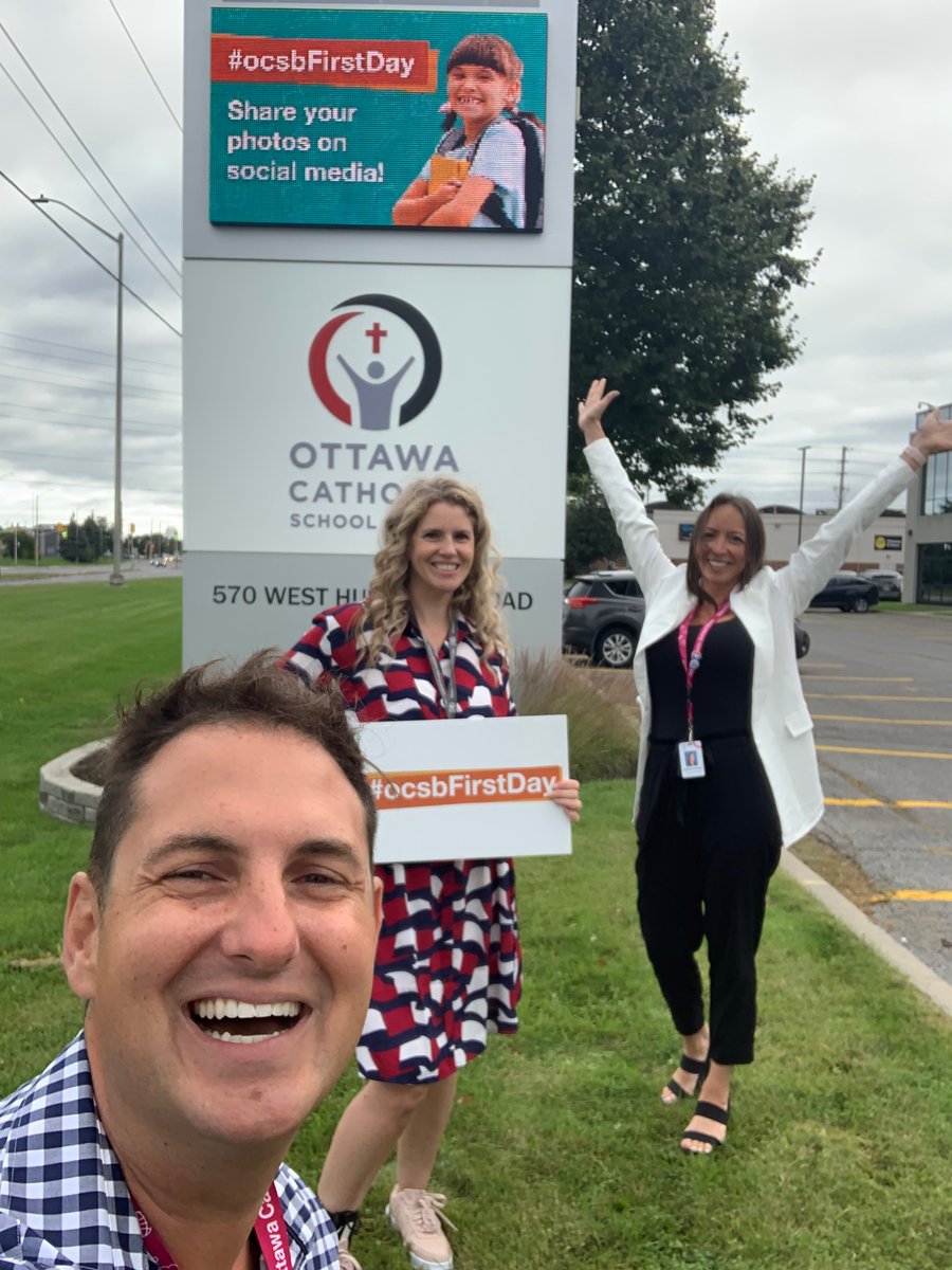 OCSB_LT's tweet photo. Check out the NEW LT consultant team! @tpot_9 @mrjdaher @HBilder so excited for #ocsbFirstDay can’t wait to learn with #ocsb Ts and Ss!! https://t.co/nOUDMT5zCN