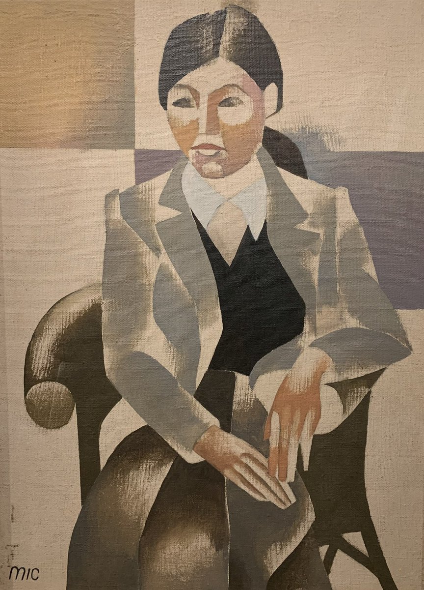 Blue11 on Twitter "“ Leader” oil on canvas 1/1 real painting and minted as NFT in the Blue11