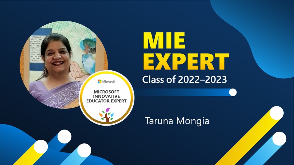7th year in a row selected as #MIEExpert #MicrosoftEDU