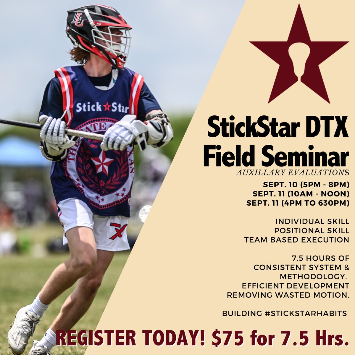 StickStarLax's tweet photo. StickStar is the O- of the Lacrosse World. We are a Universal Donor. We take any player of any skill level &amp; advance their Skill / Understanding. There is a difference between Prax &amp; Training. Prax is usually for games, our training builds skilled players! https://t.co/64i99qx6MR https://t.co/hKnvGECSWB