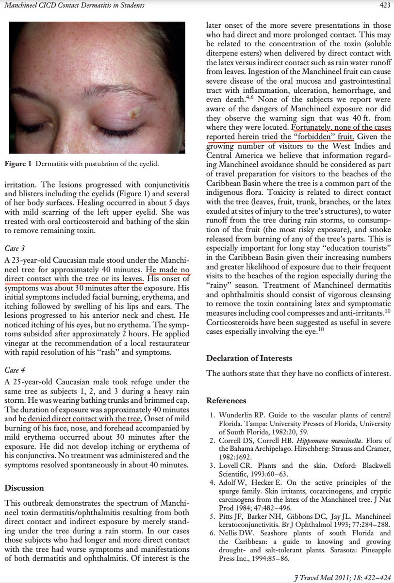 What does the MOST POISONOUS TREE in the WORLD have to do with immunology? It turns out that