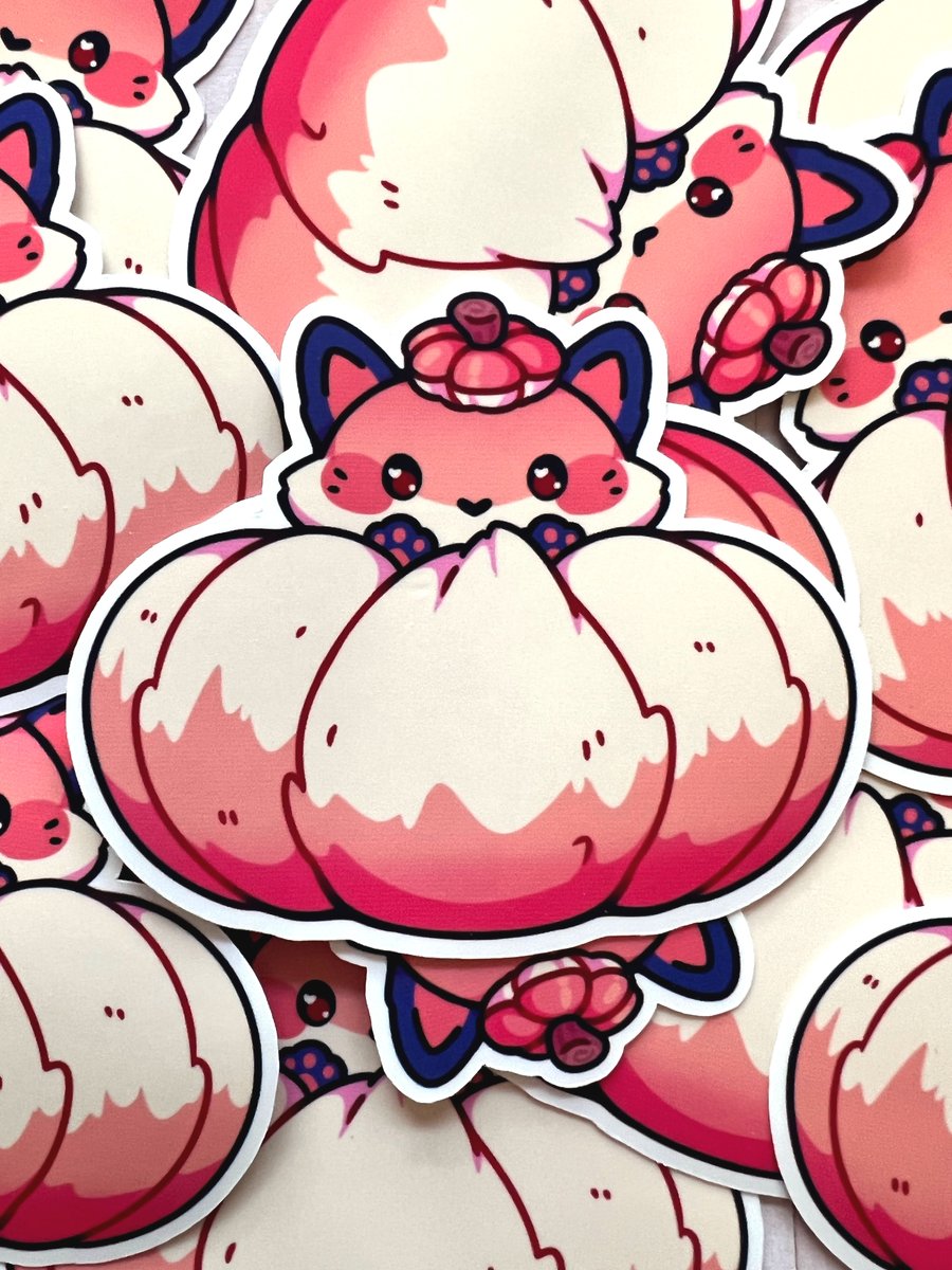 Oni_Sugar's tweet photo. Kitsune Pumpkins anyone? https://t.co/yZUqEydgGE
