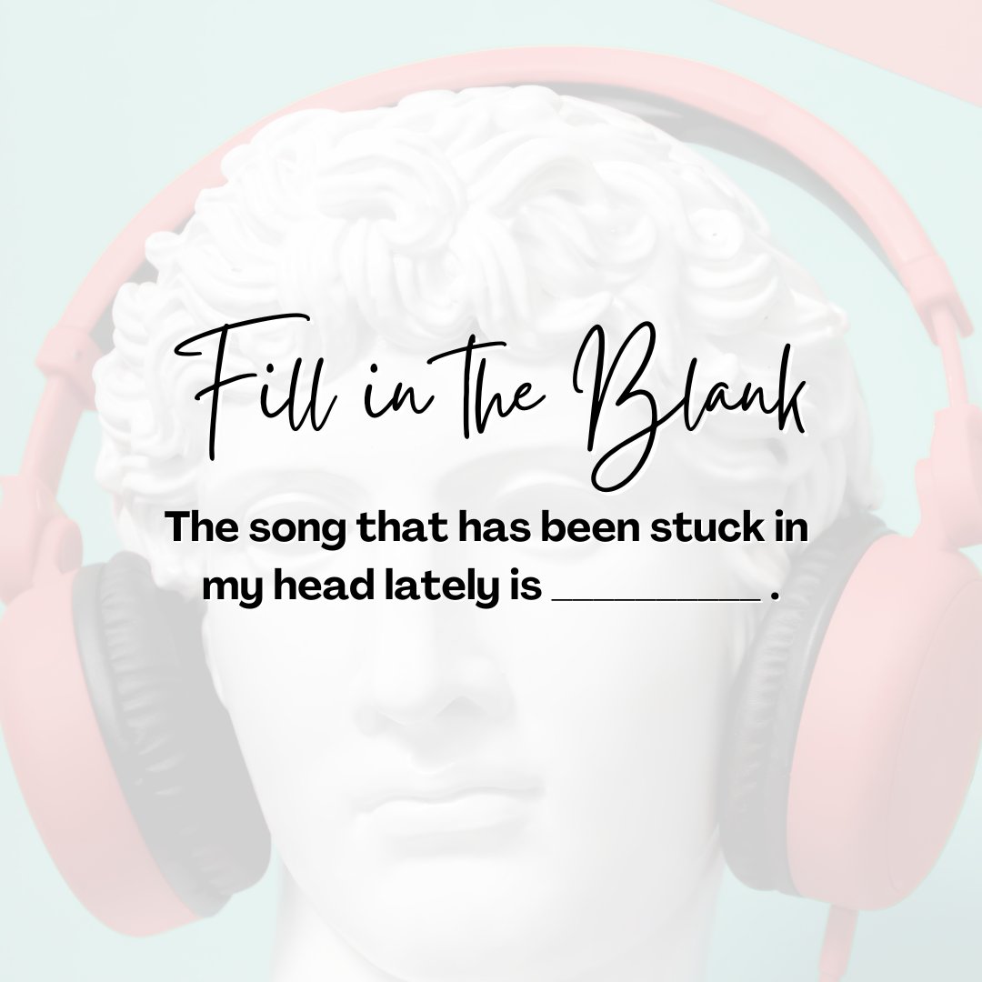 michele_saar's tweet photo. We all get songs stuck in our head from time to time! Which one has been on repeat in yours? 🎧

#fillintheblank #music #song #songstuckinmyhead #musiclove #singing #singingtime #choir #band #picoftheday #photooftheday #singing #talent #guitar #musiclovers #realtor #realestat ... https://t.co/5Tj44jdPhd