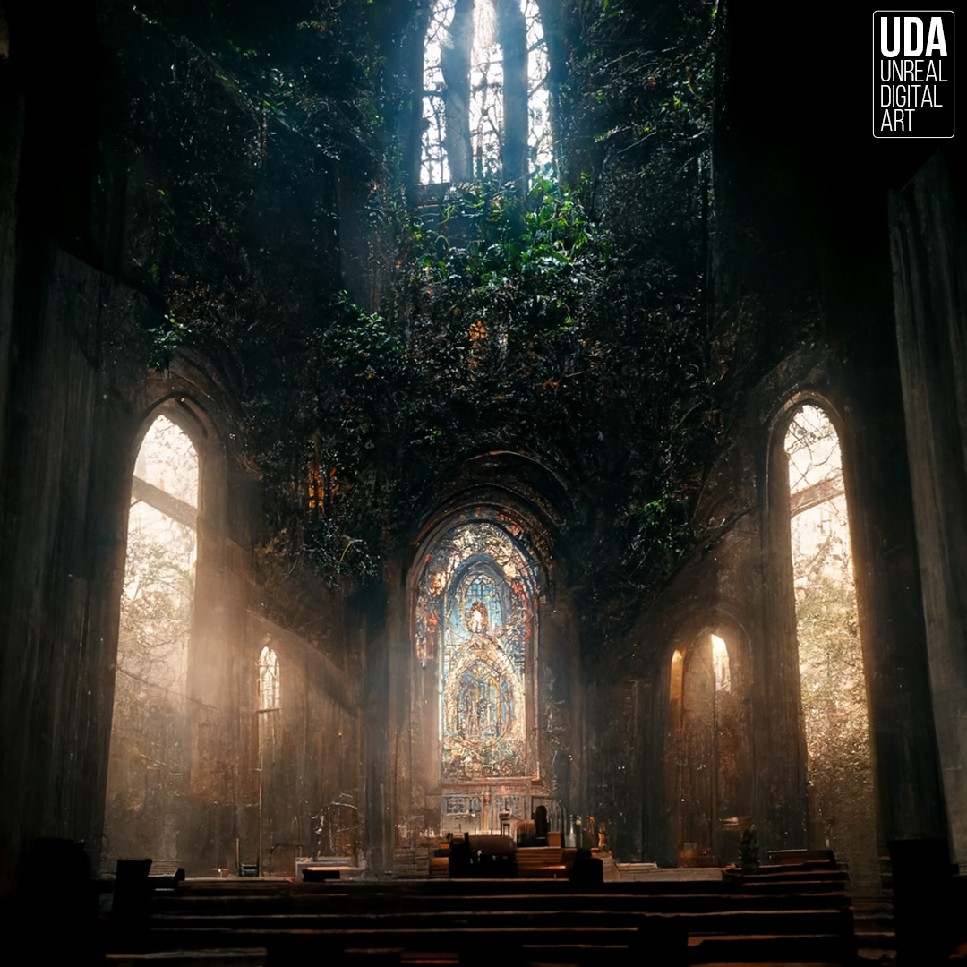 #church #forest #abandonedplaces #sacredplaces #abandonedchurch #mystic #mystical #photorealistic #surreal

#art #fantasy #digitalart #artlife #digital #surrealism #imagination #creative #graphics #inspiration #ai #artificialintelligence #digitalartist #midjourney #midjourneyart