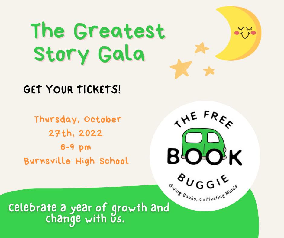 Even More Good News Today! Attention TFBB friends! 
Tickets are now available for The Greatest Story Gala, a celebration of our book, Buggie, and our growth! 
Click on the link below to reserve your tickets. 
zeffy.com/en-US/ticketin…