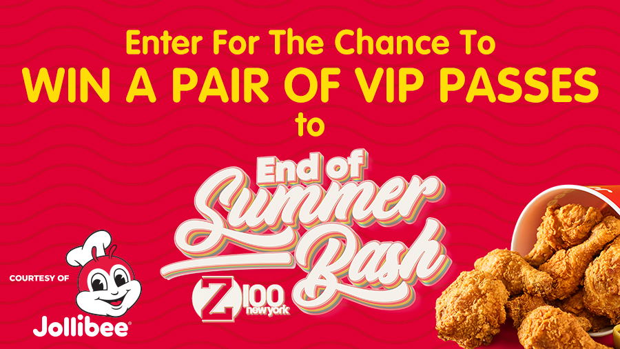 Z100NewYork's tweet image. Win a pair of VIP passes to our #Z100EndOfSummerBash ♥️ You can see @Louis_Tomlinson, @yunggravy &amp;amp; more! 

Enter here thanks to @JollibeeUSA ihr.fm/3cUzc3S 🙌🎉🌞